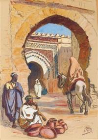 EDOUARD HERZIG PORTE DE LA CASBAH